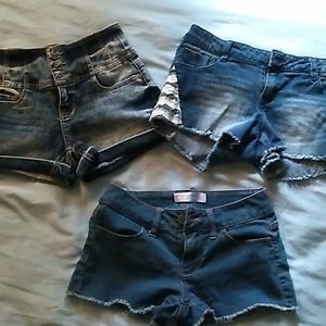 Set of 3 shorts
